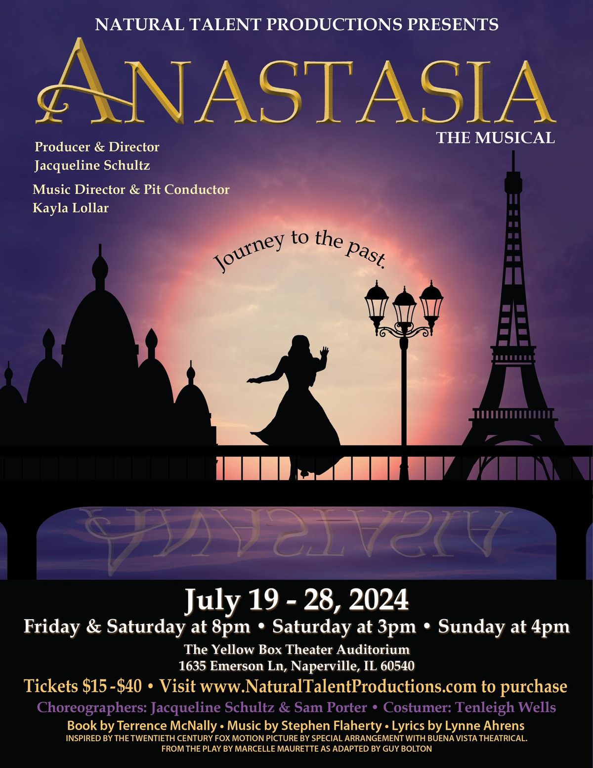 Natural Talent Productions Presents...Anastasia the Musical!
