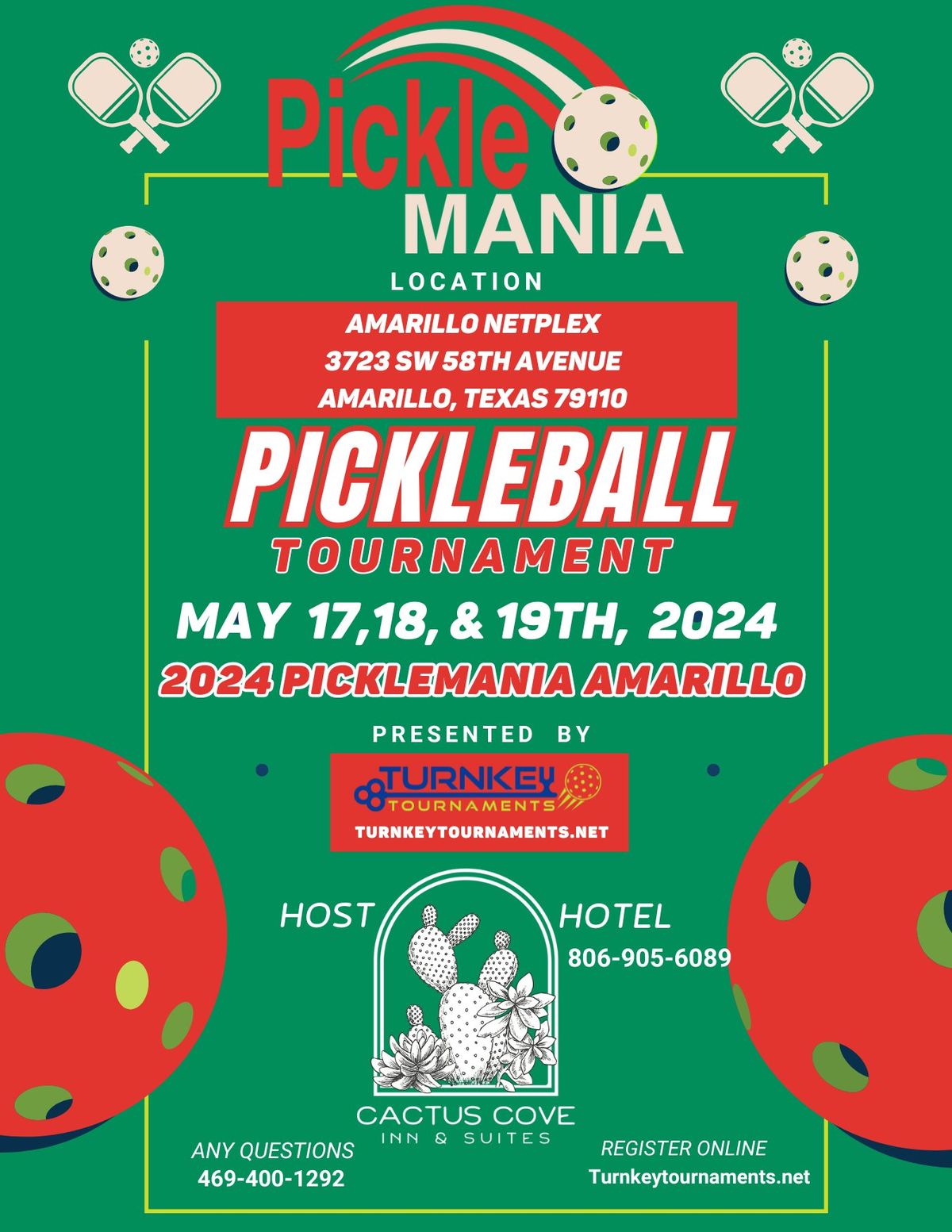 Picklemania Pickleball Tournament 
