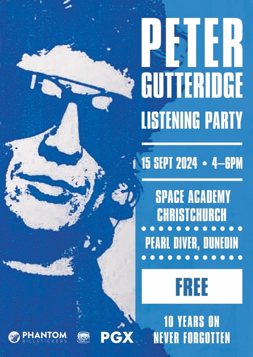 Peter Gutteridge Listening Party: A 10-Year Memorial