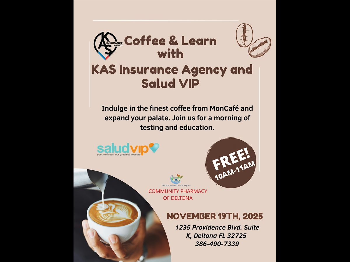 FREE FOR SENIORS! Coffee & Conversations About Medicare!
