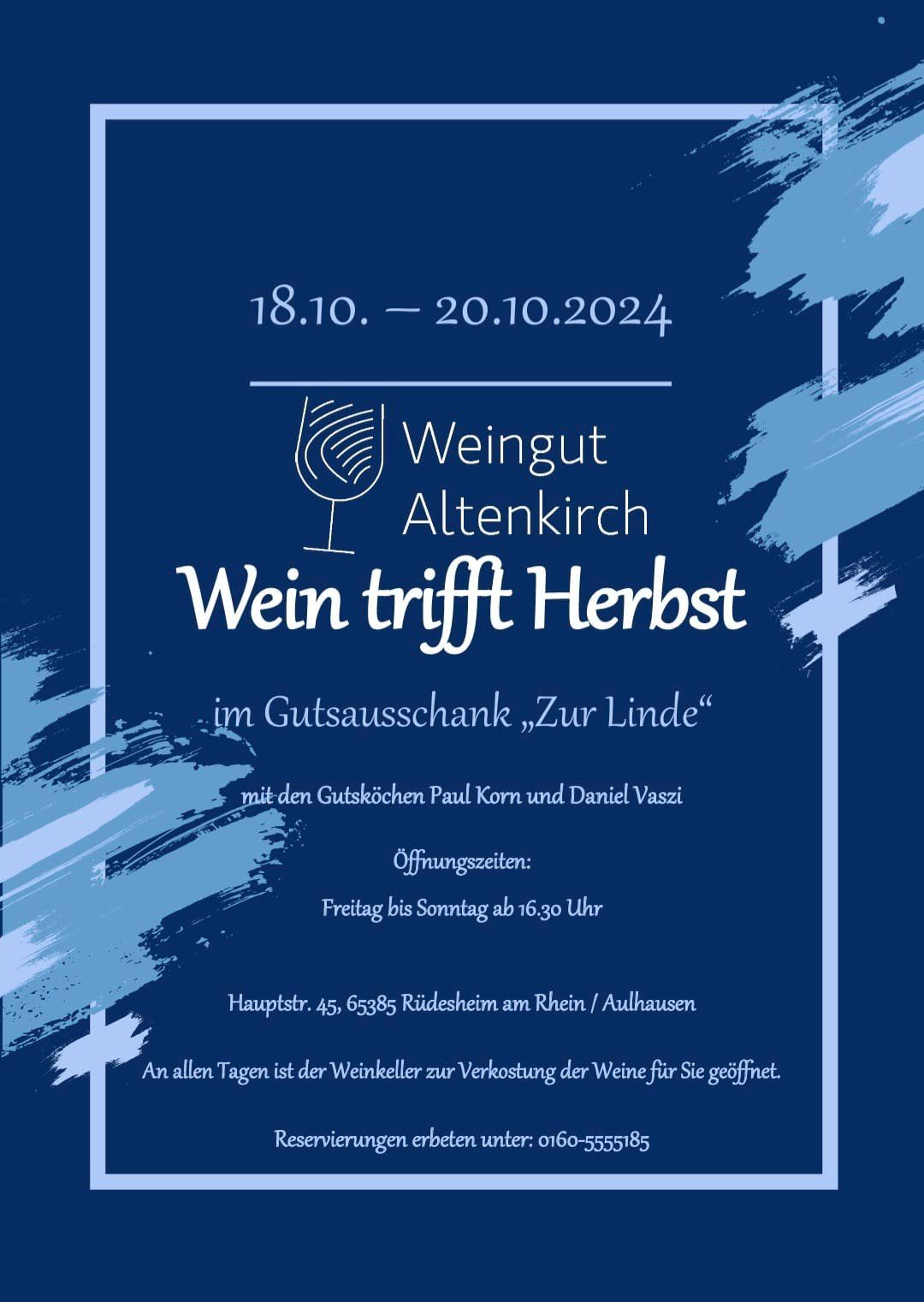 Wein trifft Herbst