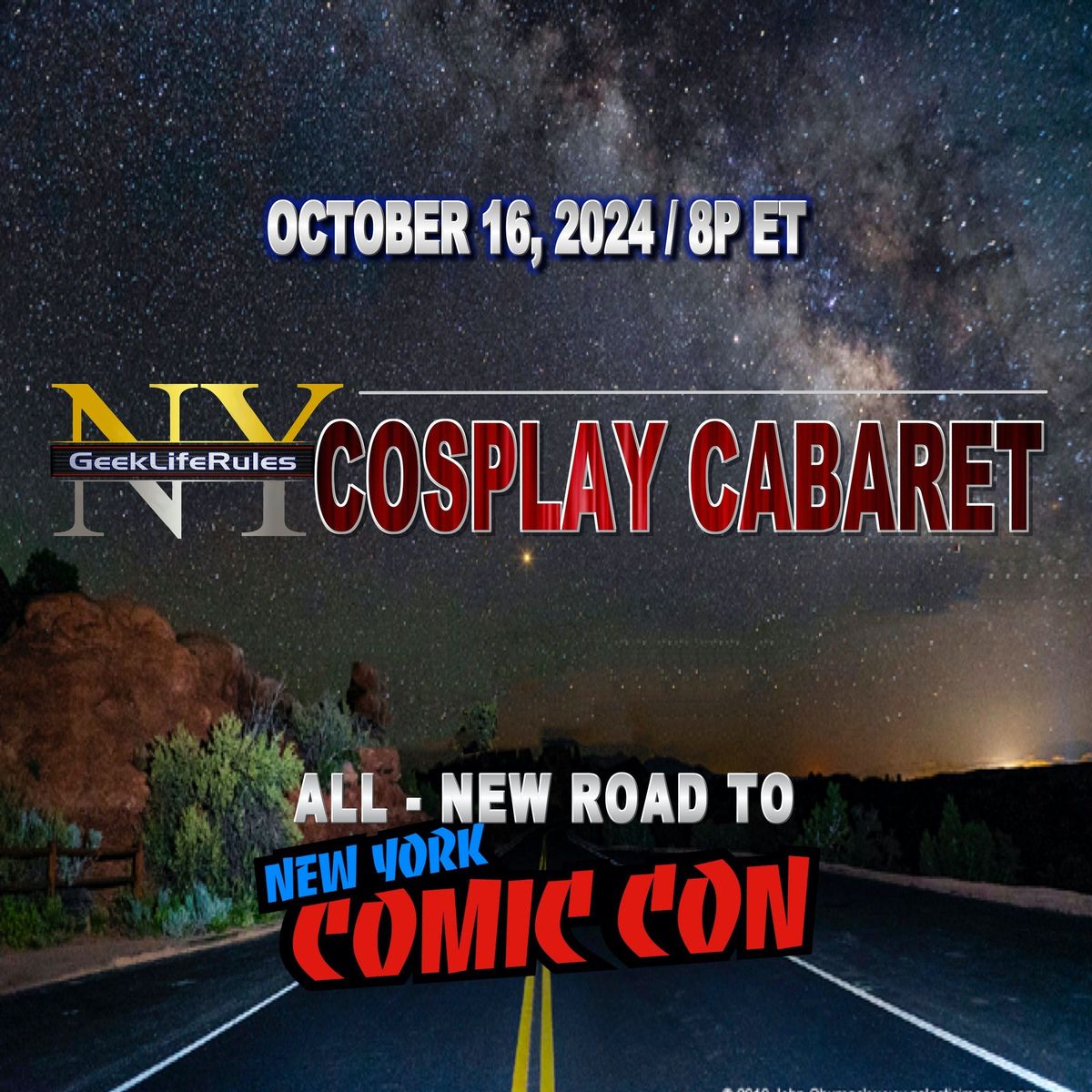 GeekLifeRules: NY Cosplay Cabaret\u2122 - ROAD TO NYCC