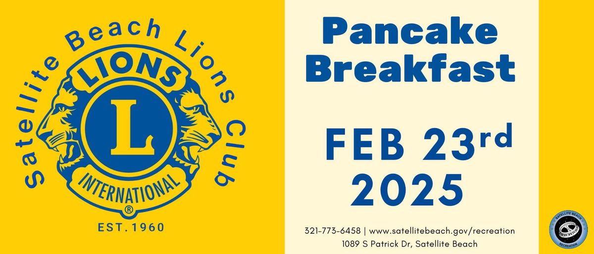 Satellite Beach Lions Club Pancake Breakfast 