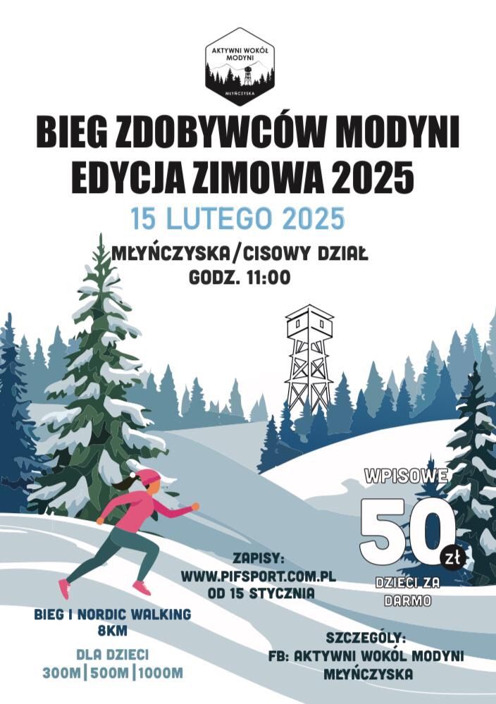 Bieg Zdobywc\u00f3w Modyni - edycja zimowa 