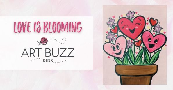 Kids Paint | Love is Blooming!