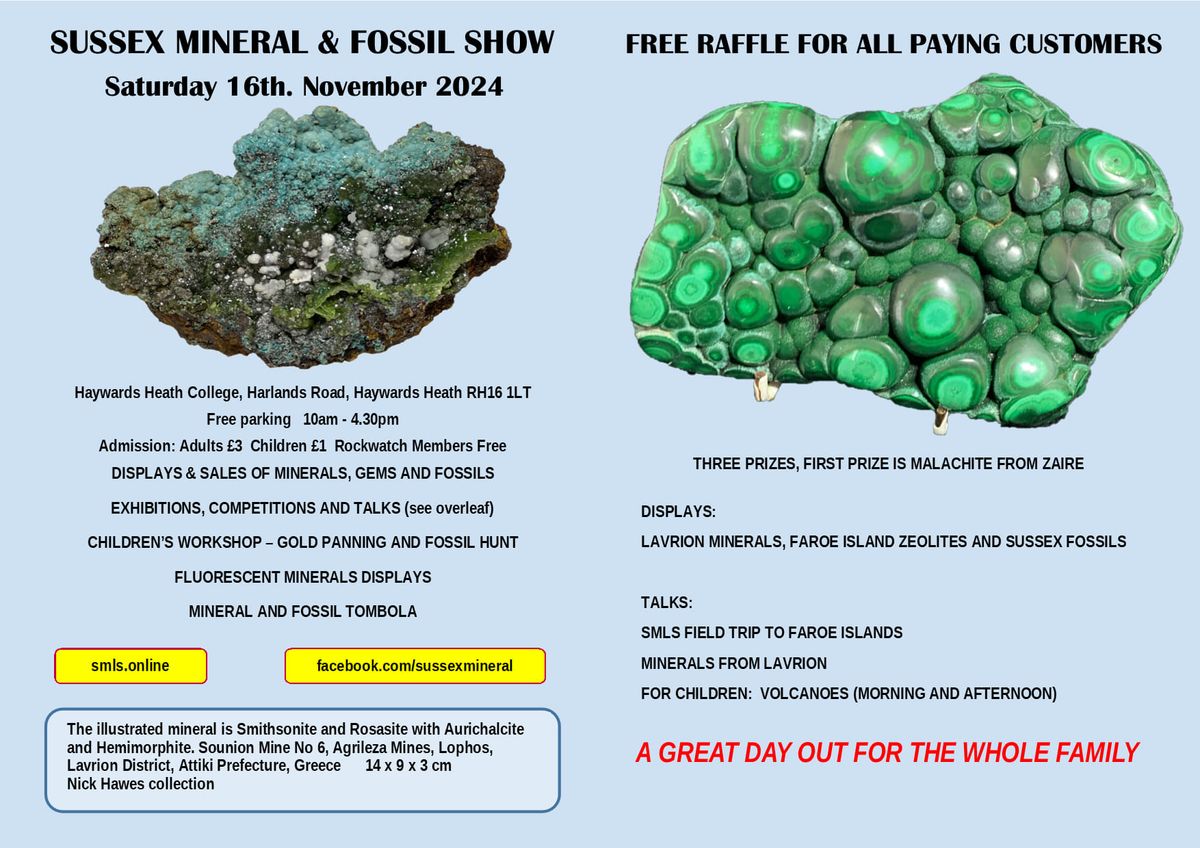 Sussex Mineral & Fossil show