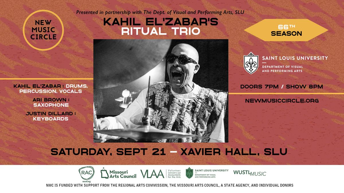 Kahil El\u2019Zabar\u2019s Ritual Trio