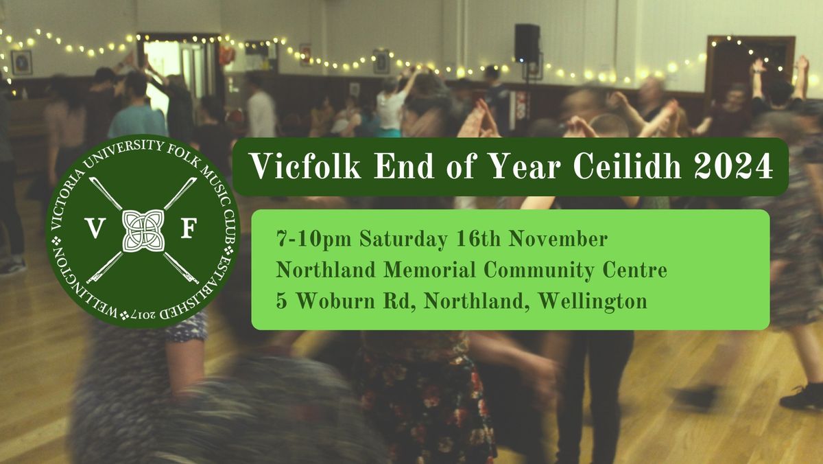 Vicfolk End of Year Ceilidh 2024