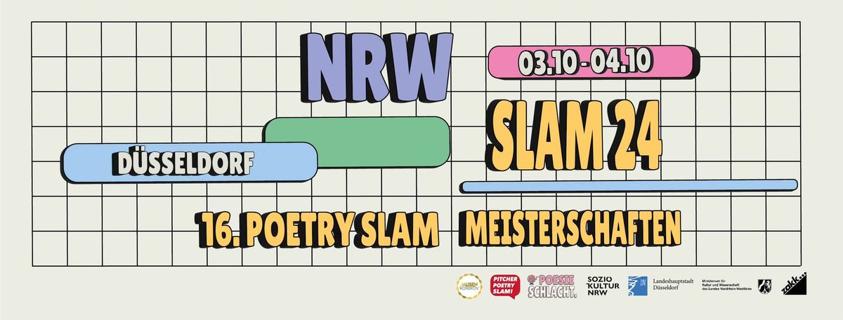 NRW Poetry Slam Meisterschaften 2024: Halbfinale 3