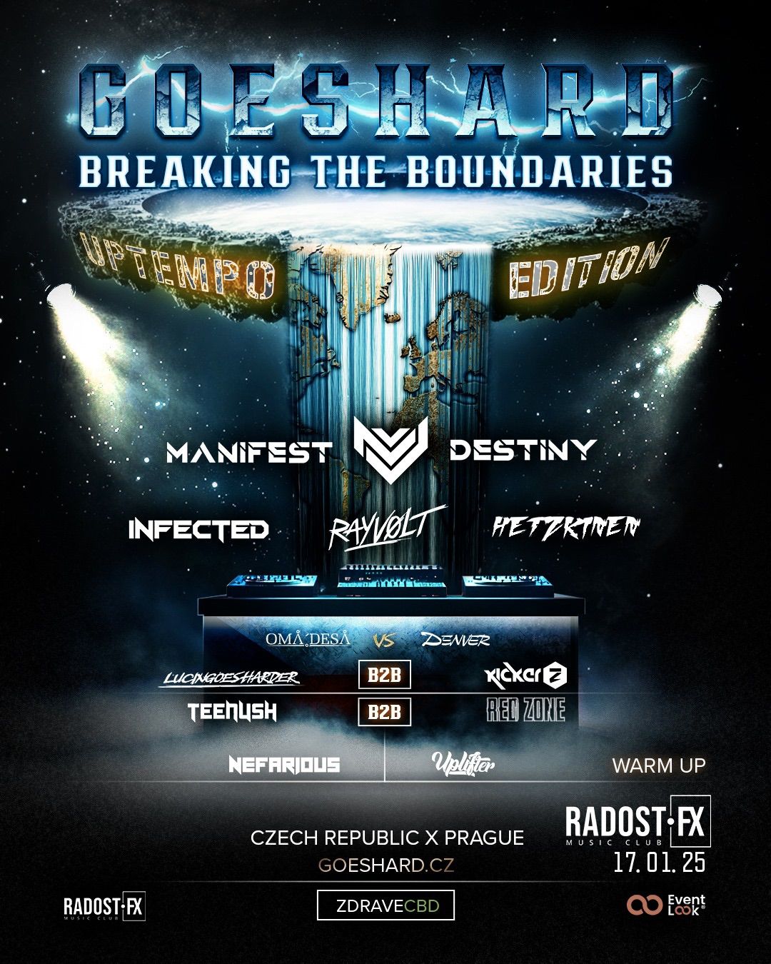 Manifest Destiny \/ Rayvolt \/ Hetzkinen \/ Infected | GOES HARD Breaking The Boundaries 