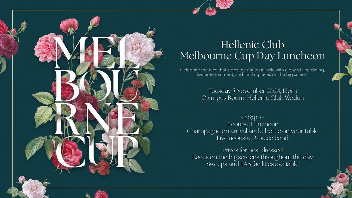 Hellenic Club Melbourne Cup Day Luncheon