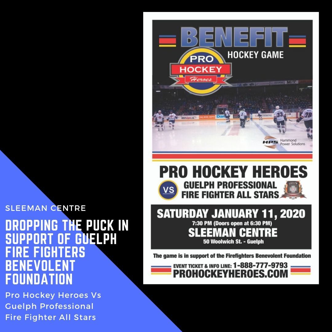 Benefit Celebrity Hockey Game at Sleeman Centre