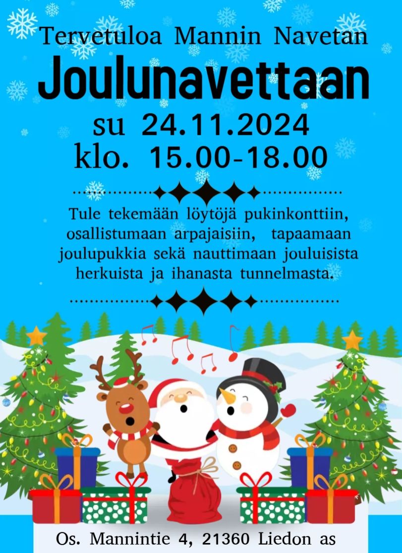 Mannin Navetan JOULUNAVETTA