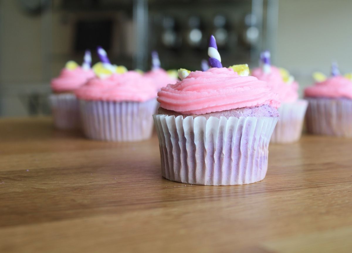 Unicorn Cupcakes Class (Ages 2-8 w\/ Caregiver)