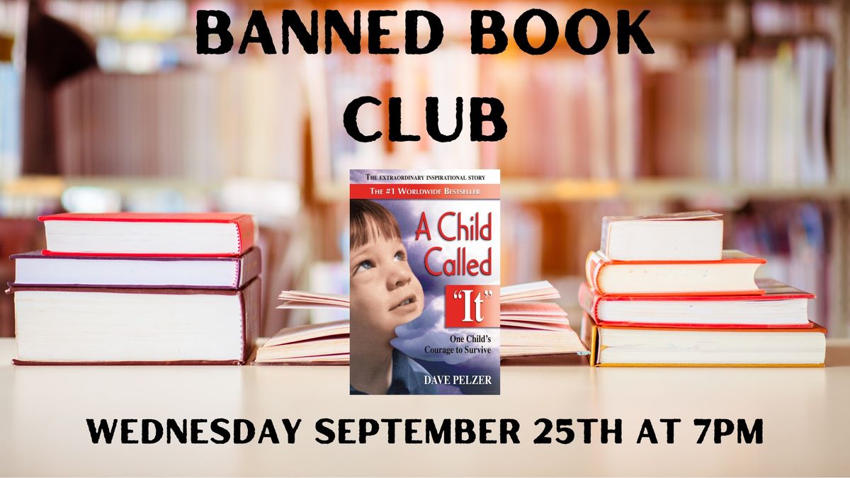 September Banned Book Club - 'A Child Called It' by Dave Pelzer