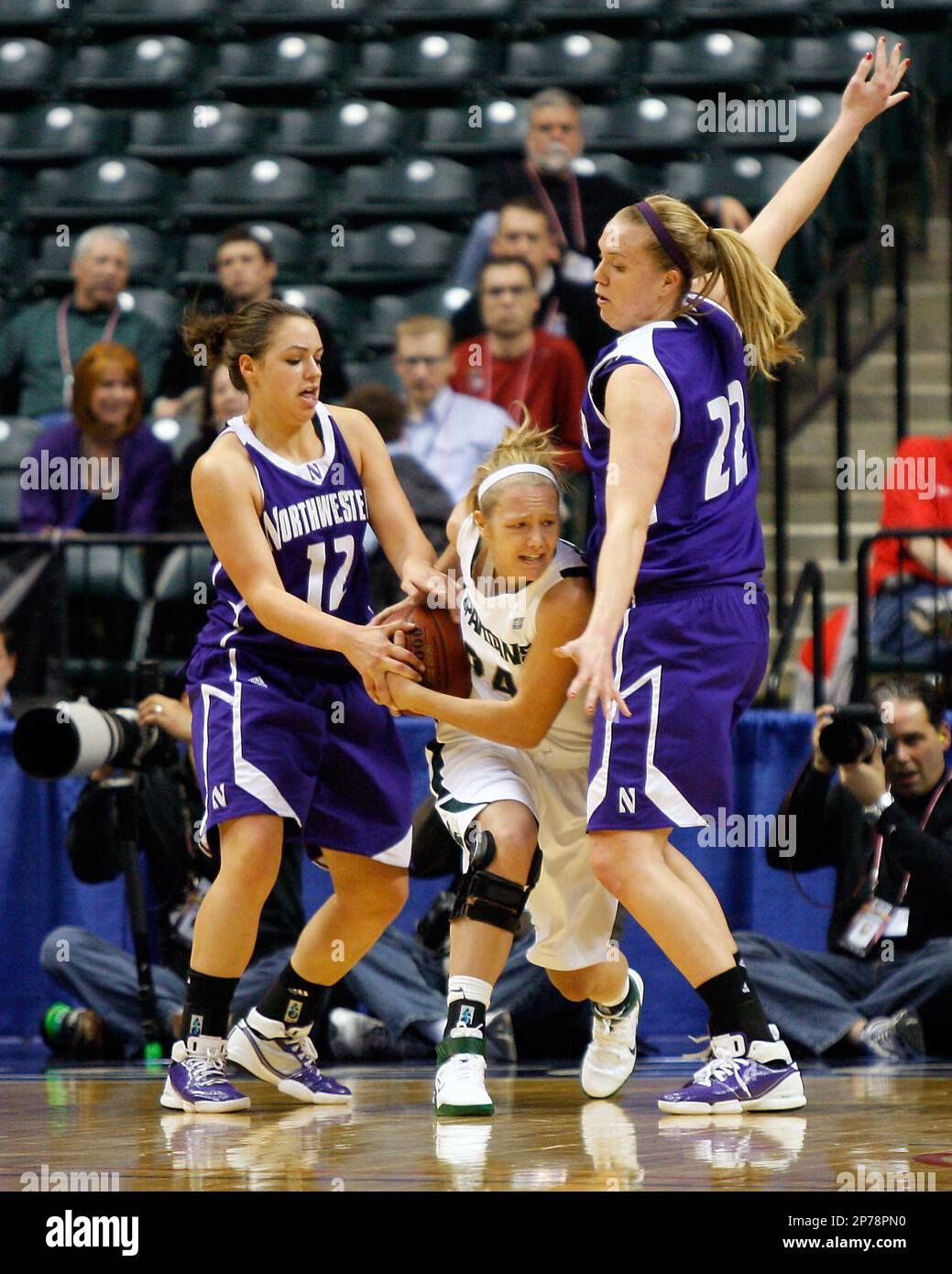 Michigan State Spartans at Northwestern Wildcats Womens Basketball