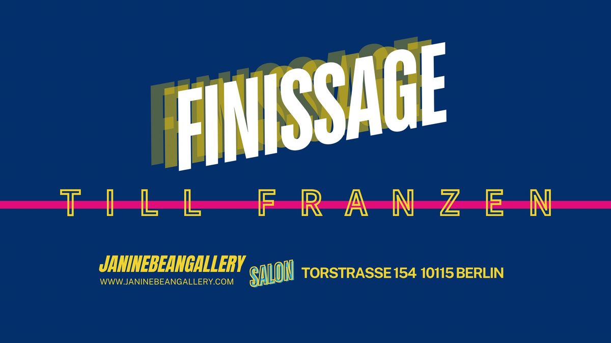 Finissage Till Franzen Creaturing