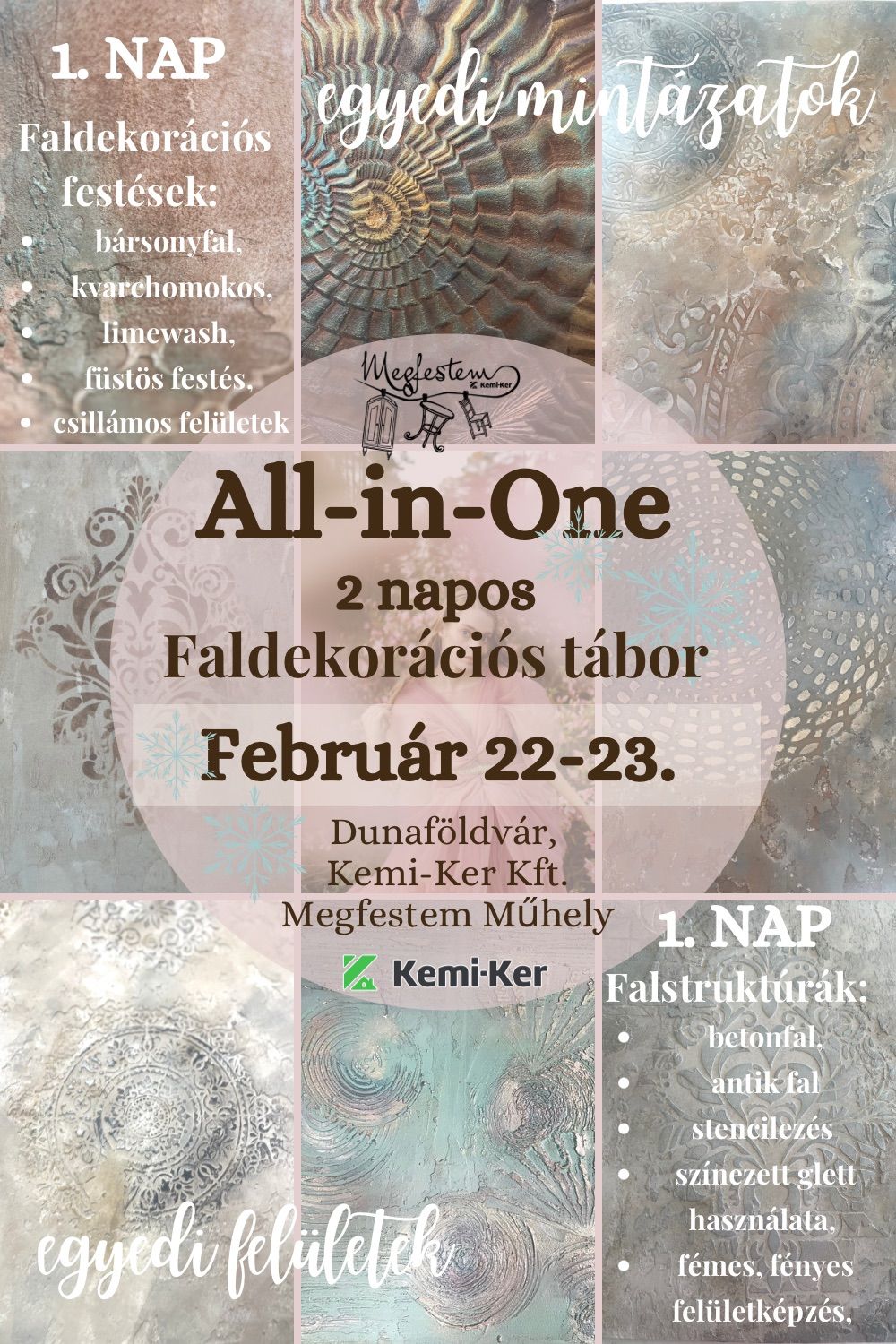 All-in-One Dekorfalfest\u0151 t\u00e1bor