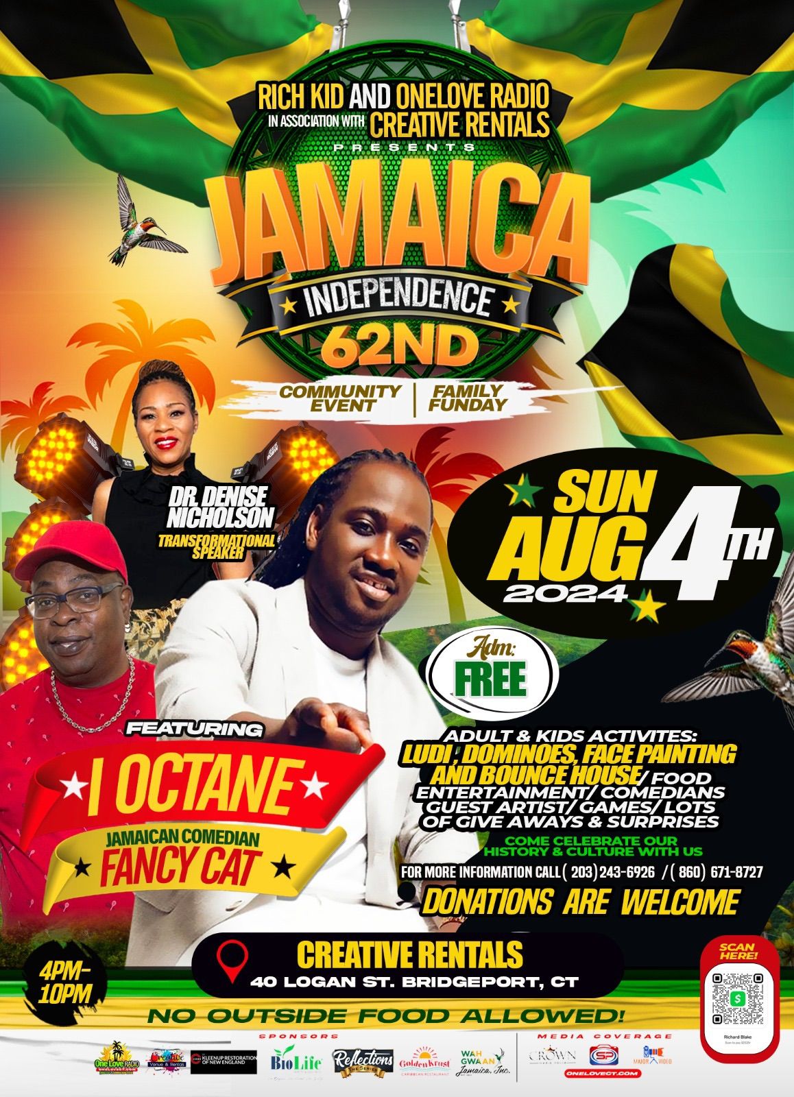 Celebrate Jamaica's 62nd Independence