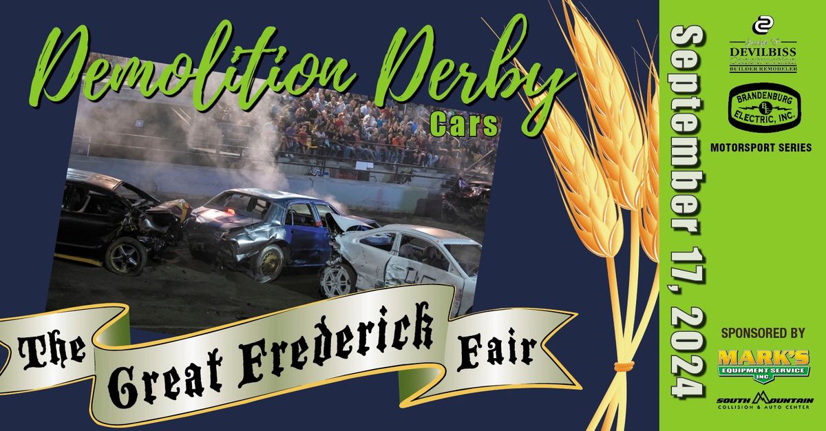 Demolition Derby - Cars, at The Great Frederick Fair