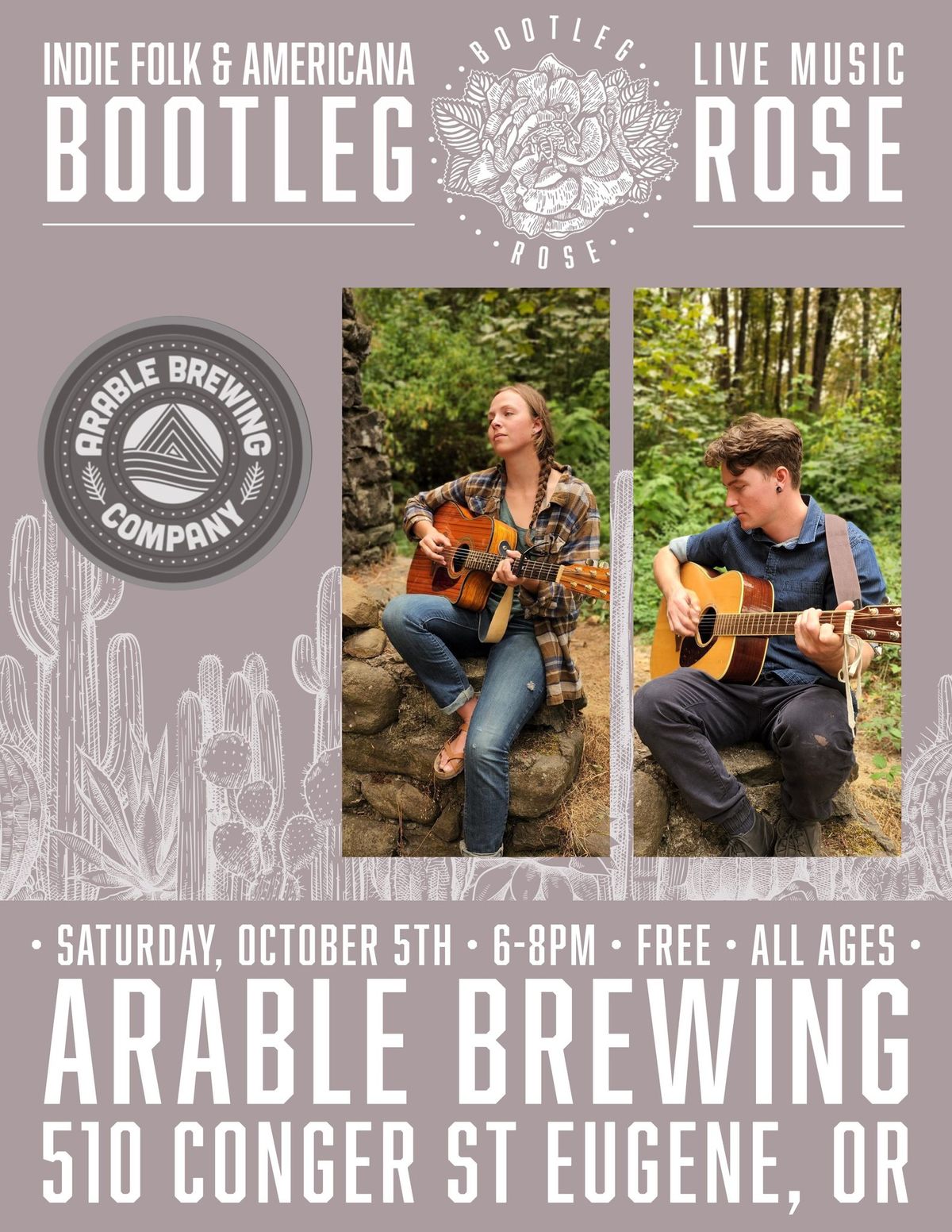 BOOTLEG ROSE Live @ Arable - OCTOBER 5