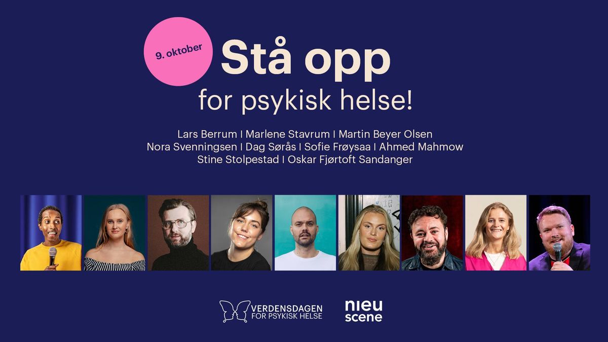 St\u00e5 opp for psykisk helse!