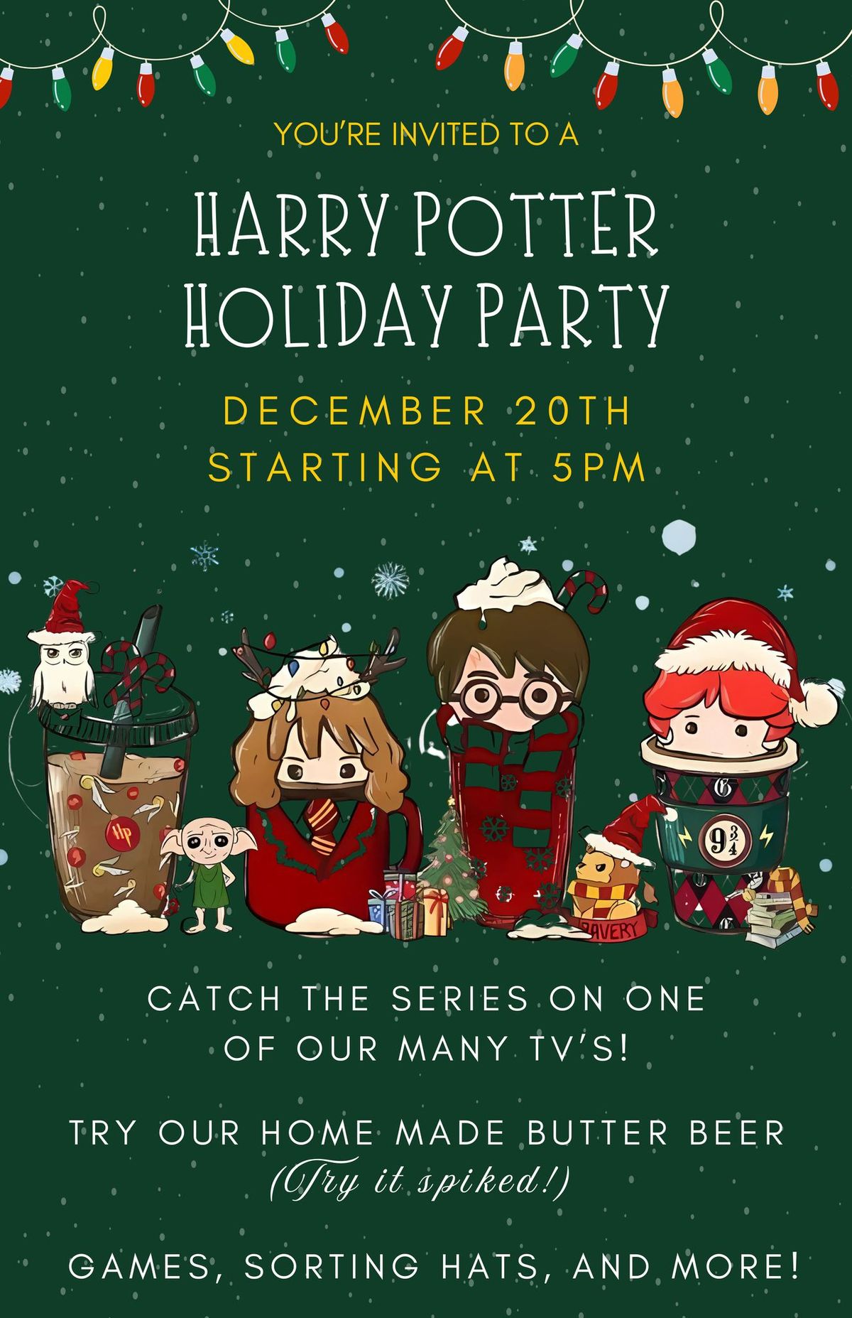 Harry Potter Holiday Party