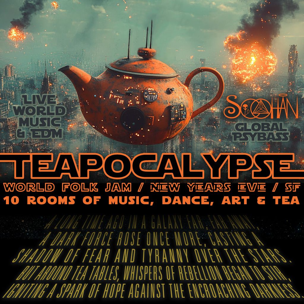 Teapocalypse: NYE World Folk Jam. Feat. Soohan, Cumbia & More!