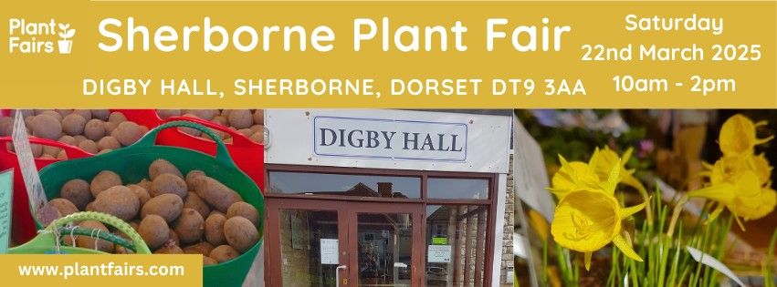 Spring Plant Fair in the Digby Hall, Sherborne