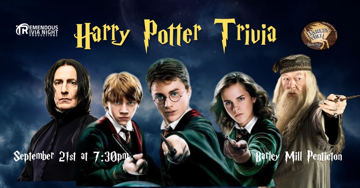 Harry Potter Trivia Penticton