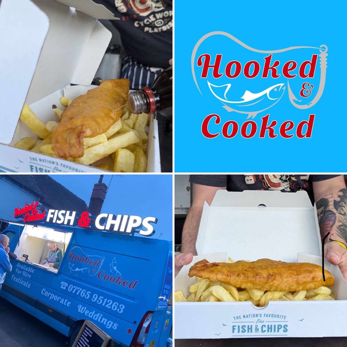 Hooked & Cooked Fish & Chips (Every other Wednesday from Jan 15th)