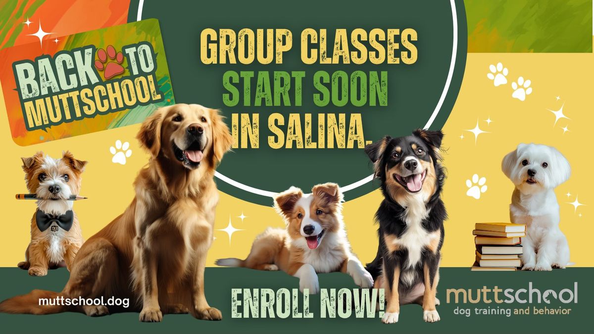 Group Classes in Salina start November 7! Enroll now.