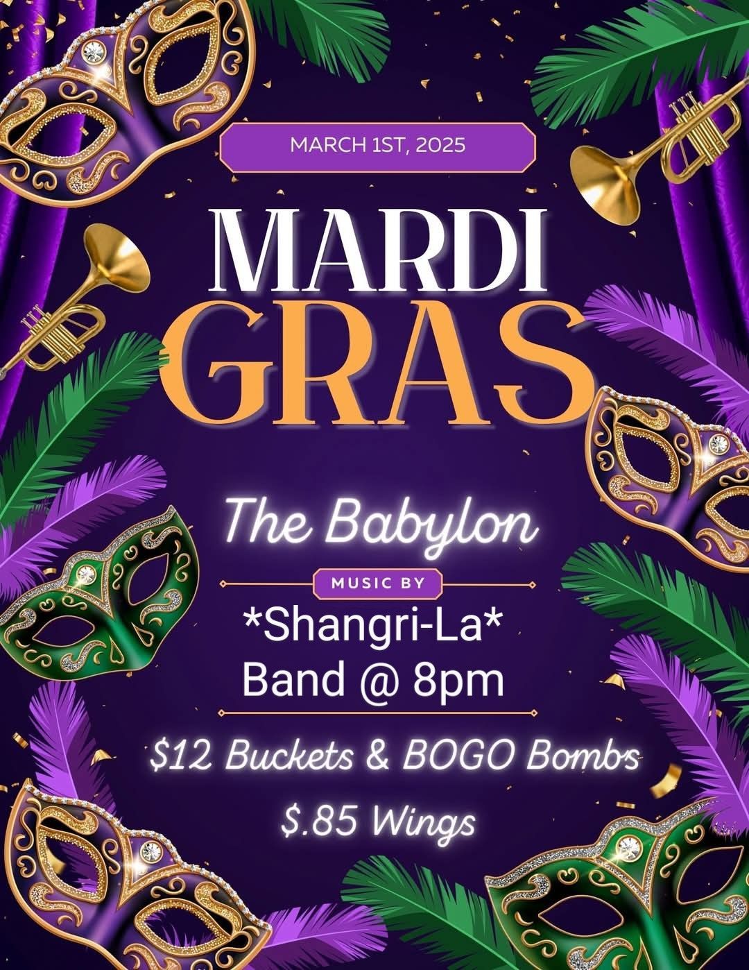 Mardi Gras Bash