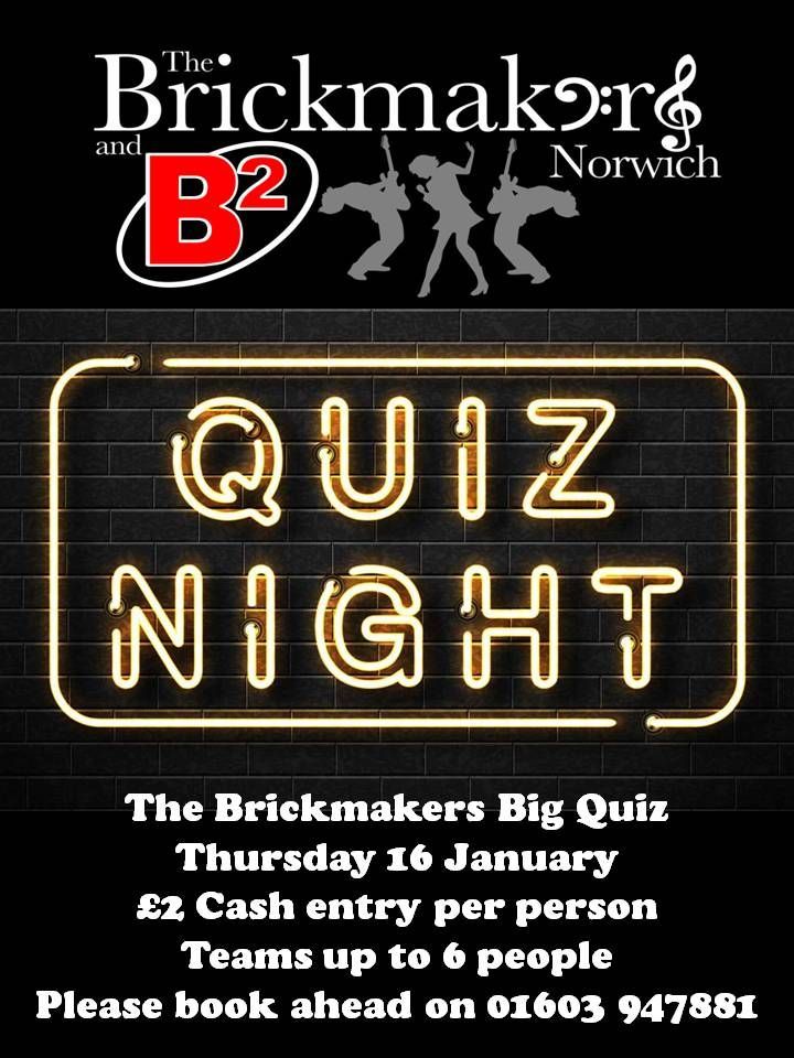 Brickmakers Biq Quiz  