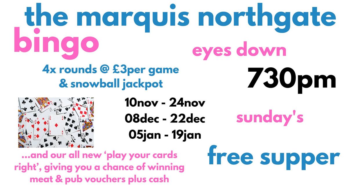 bingo - the marquis northgate