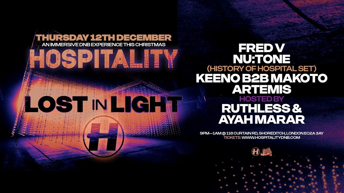 Hospitality: Lost In Light Christmas Pop Up