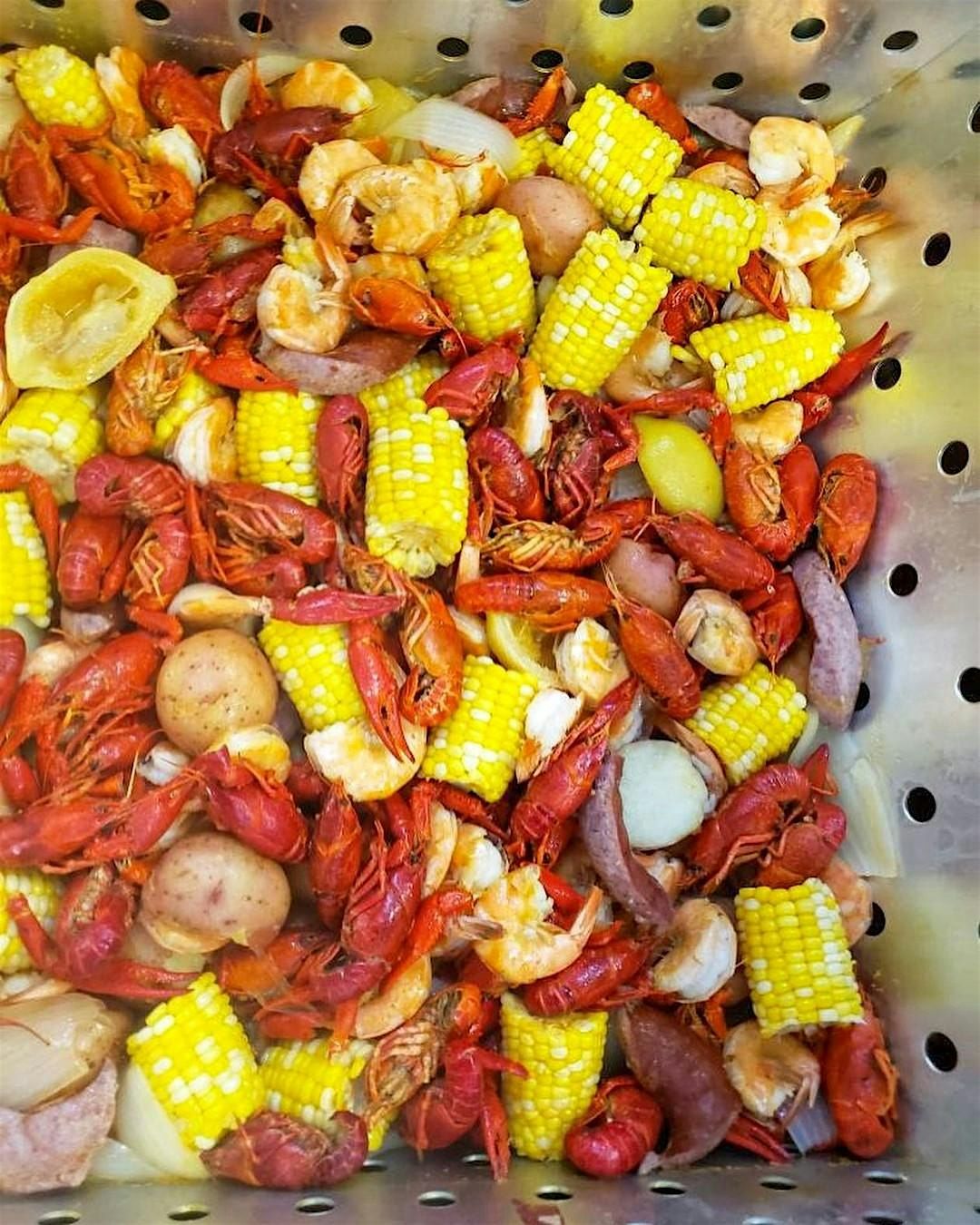 Tipsy Steer Hiawatha Crawfish & Shrimp Boil