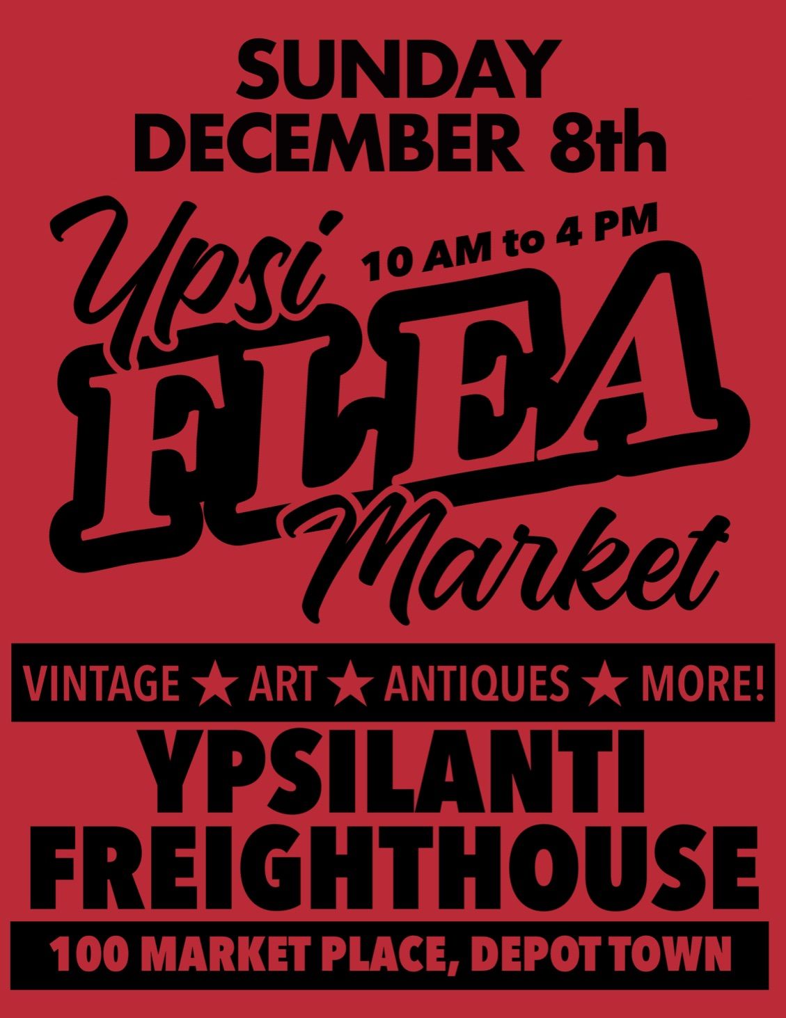 Ypsi Flea December 8 2024