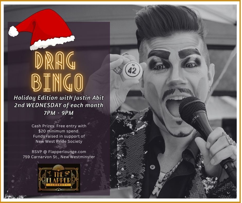 Charity Drag Bingo Holiday Edition with Justin Abit