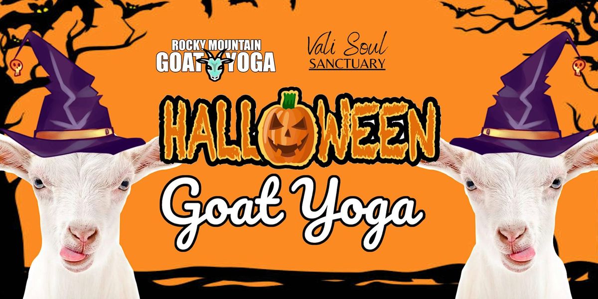 Halloween Goat Yoga - October 5th (VALI SOUL SANCTUARY)