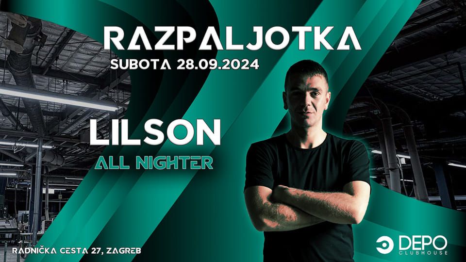 RAZPALJOTKA w. LILSON \/ DEPO KLUB, ZAGREB \/ 28.9.2024 \/ HARDGROOVE NIGHT