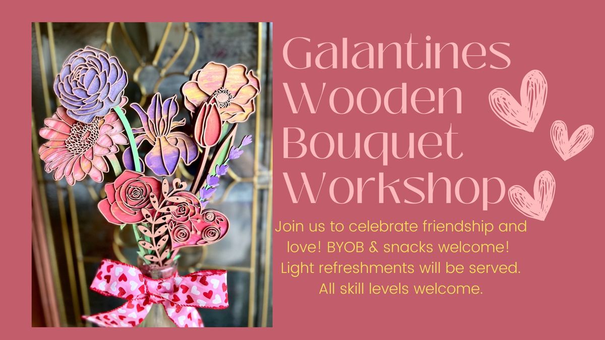 Galentines Bouquet Workshop