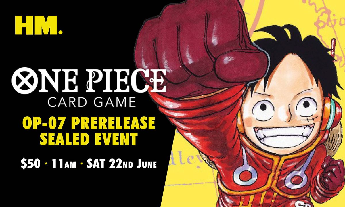 One Piece TCG - 500 Years in the Future Pre-Release Saturday