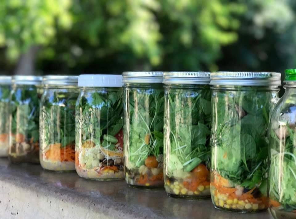 Salad in a Jar \u2014 Arden Park 