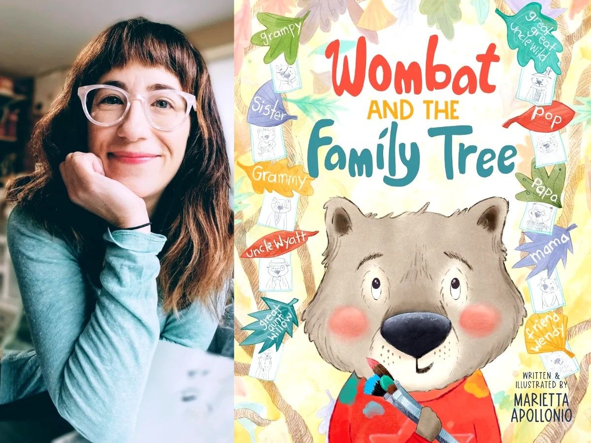  Marietta Apollonio, Author of: "Wombat and the Family Tree" Book Reading and Signing