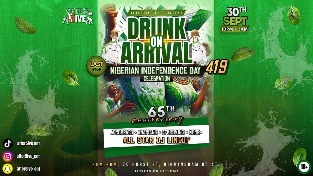 DRUNK ON ARRIVAL: 419 | THE FINAL STOP