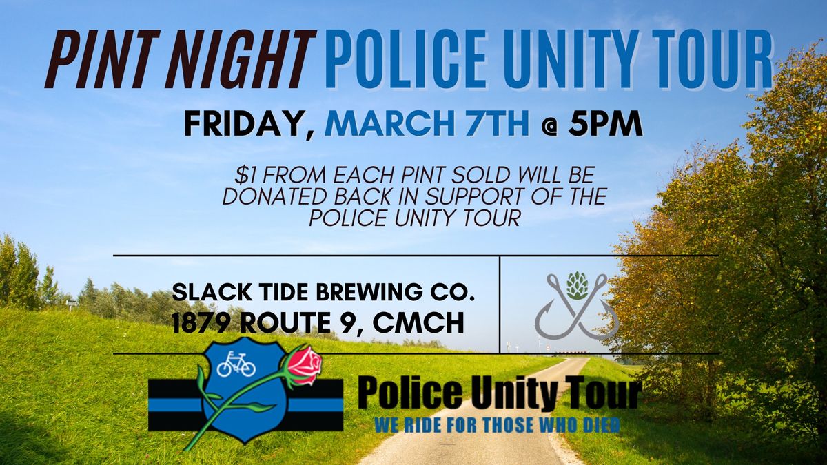 Pint Night: Police Unity Tour