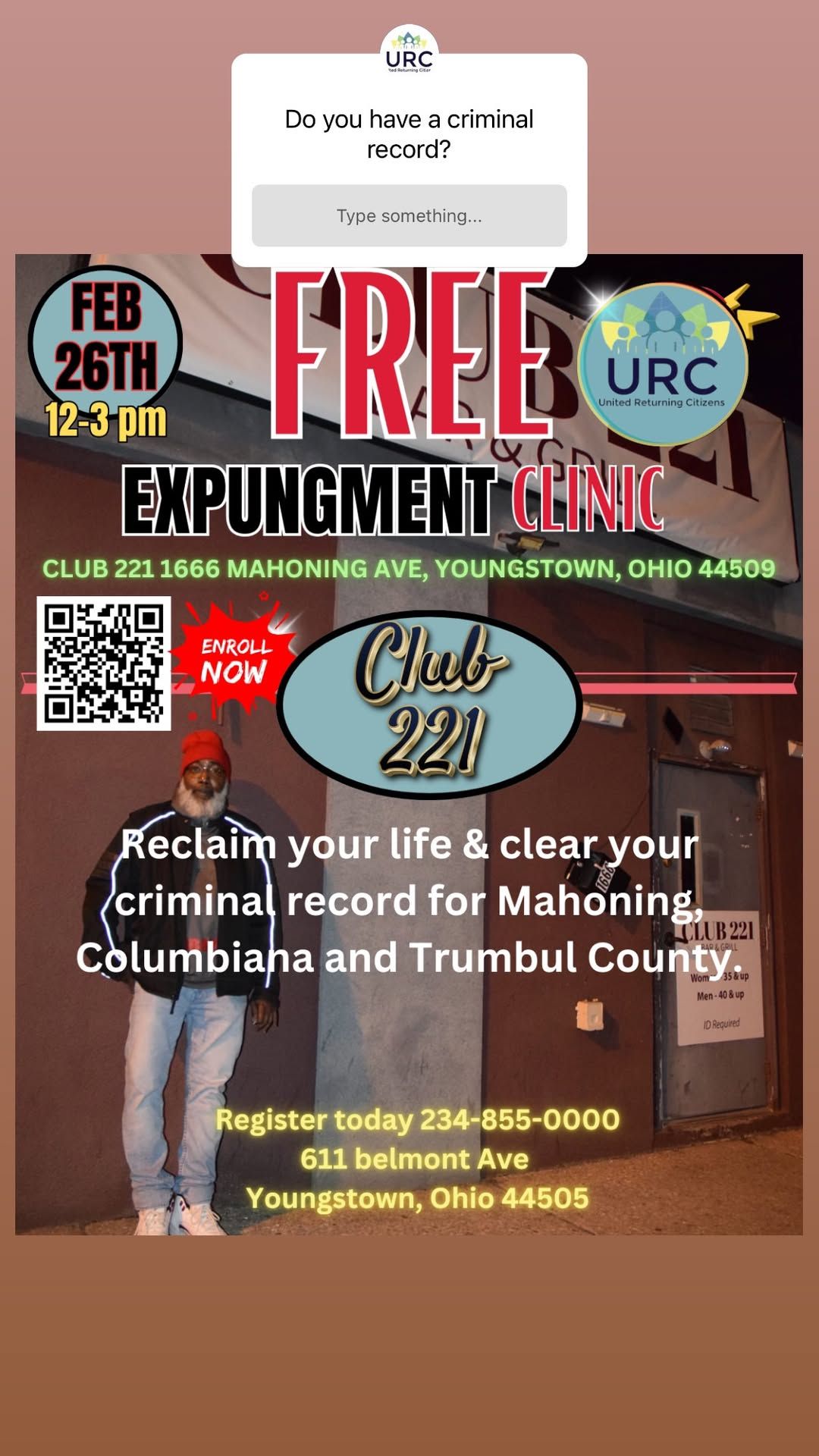 221 Free Expungement Clinic