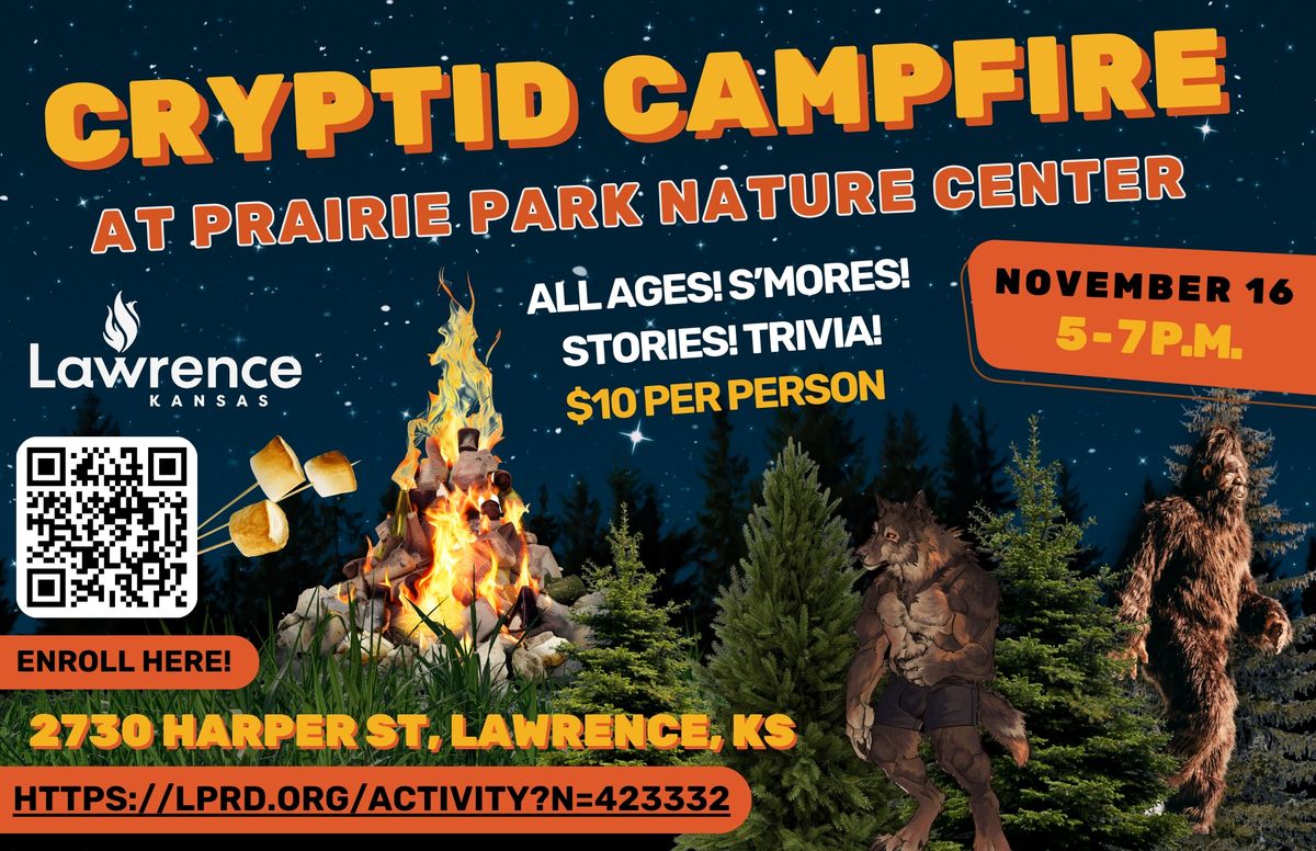 *NEW DATE* Cryptid Campfire