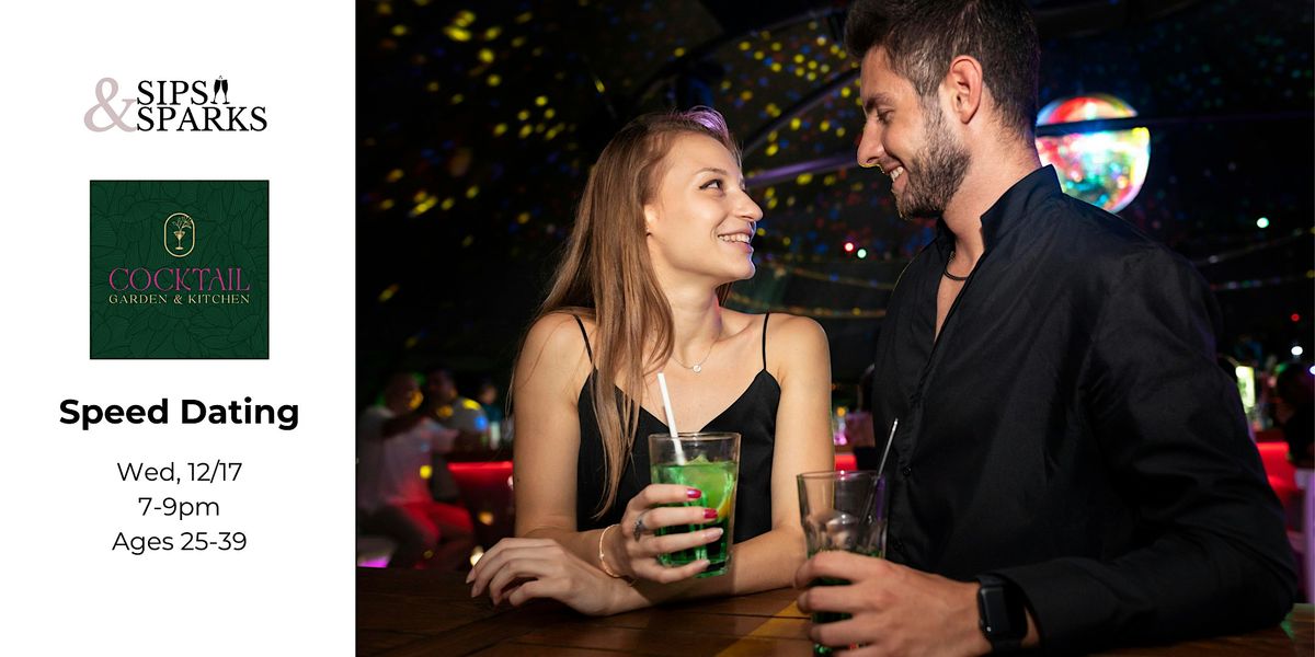 Speed Dating Ages 25-39 in Worcester, MA at Cocktail Garden & Kitchen